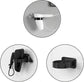 Wall Mounted Hair Dryer No Drilling Plastic Hair Dryer