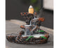 Resin Mountains Rivers Incense Burners Holder Censer Aromatherapy Home Decor- 6