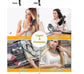 Hair Dryer with Comb Heating and Blowing Brush Styling Tool