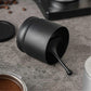 58mm Coffee Dosing Cup Aluminum Alloy Espresso Funnel Silver Barista Tool