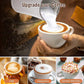 4-in-1 Electric Milk Frother 350ml Hot Cold Coffee Foam Maker Stainless Steel