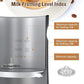 4-in-1 Electric Milk Frother 350ml Hot Cold Coffee Foam Maker Stainless Steel