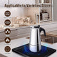 Stainless Steel Italian Moka Pot 300ml Espresso Maker Induction Compatible