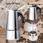 Stainless Steel Italian Moka Pot 300ml Espresso Maker Induction Compatible
