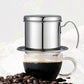 Vietnamese Coffee Filter Maker Press Stainless Steel Drip Cup Brewer
