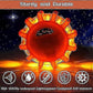 Roadside Emergency LED Flare Lights 4 Pack, Flashing Beacon Disc Warning Kit