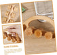 Wooden Ball Hand & Back Massager Tool for Muscle Relaxation
