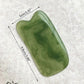 Natural Resin Facial & Neck Guasha Scraper, Beeswax Massage Scraping Tool