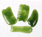 7pcs Natural Stone Guasha Scraping Tool Set, Traditional Anti-Aging Gua Sha Boards
