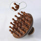 Natural Sandalwood Body Massage Brush, Circular Teeth Guasha Scraping Therapy Tool