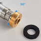 Flexible Tap Shower Pipe, 1.5m PVC Smooth High-Quality Shower Hose