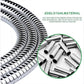 150cm Stainless Steel Look Shower Hose, Durable Bathroom Shower Pipe