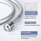 1.5m / 150cm PVC Smooth Shower Hose, Flexible Bathroom Shower Hose