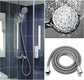 2m Stainless Steel Universal Shower Hose, Flexible Bathroom Replacement Hose