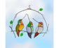 Pendant Multifunctional Attractive Acrylic Miniature Fake Bird Ornament for Home