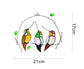 Pendant Multifunctional Attractive Acrylic Miniature Fake Bird Ornament for Home