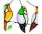 Pendant Multifunctional Attractive Acrylic Miniature Fake Bird Ornament for Home