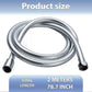 Universal 2m PVC Shower Hose, 200cm Flexible Bathroom Shower Pipe