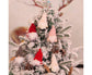 1 Set Christmas Decorations Doll Shopping Mall Window Decoration Gift Box Decor-A