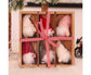 1 Set Christmas Decorations Doll Shopping Mall Window Decoration Gift Box Decor-A
