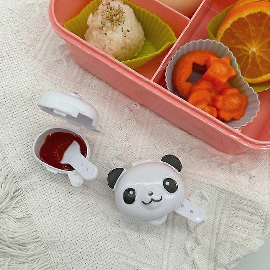 2pcs Mini Spice Bottles Salad Dressing Ketchup Jars Small Reusable Set