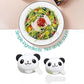 2pcs Mini Spice Bottles Salad Dressing Ketchup Jars Small Reusable Set