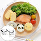 2pcs Mini Spice Bottles Salad Dressing Ketchup Jars Small Reusable Set