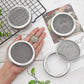 4 Sets 86mm Stainless Steel Sprouting Jar Lids Strainer Kit for Salad Seeds