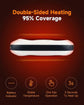 10000mAh Rechargeable Hand Warmer & Power Bank - 2-Sided Heating, Portable USB