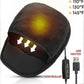 USB Electric Heated Mouse Pad Hand Warmer - Reusable, 3 Temperatures