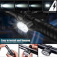 IPX4 Waterproof USB Rechargeable Bike Light Set - Front & Rear for Road Bike