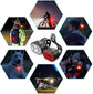 IPX4 Waterproof USB Rechargeable Bike Light Set - Front & Rear for Road Bike