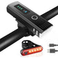 USB Rechargeable Bike Light Set - LED Front & Tail Light