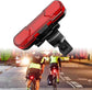 LED Rear Bike Tail Light - USB Rechargeable, 4 Modes, for MTB/Dog/Backpack