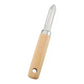 Stainless Steel Peeler with Wooden Handle - for Fruit & Vegetable (Tomato/Pear/Apple/Potato)