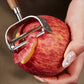 Y-Shaped Peeler with Wooden Handle - Stainless Steel Blade, Multifunctional