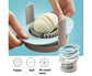 3 In 1 Stainless Steel Cutting Wires Hard Boiled Egg Slicer Cutter Kitchen Tool-Red Green Orange