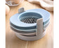 3 In 1 Stainless Steel Cutting Wires Hard Boiled Egg Slicer Cutter Kitchen Tool-Red Green Orange