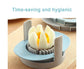 3 In 1 Stainless Steel Cutting Wires Hard Boiled Egg Slicer Cutter Kitchen Tool-Red Green Orange