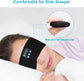 Bluetooth 5.0 Sleep Mask - Wireless Headphones, Blackout, Soft Fabric