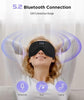 3D Sleep Mask with Bluetooth Headphones - Wireless 5.4, 13H Playtime, Light Blocking