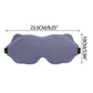 Washable Sleep Mask for Side Sleeping - Adjustable Strap, Breathable, Travel