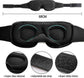 3D Light Blocking Sleep Mask - Padded, Sleep Aid, Memory Foam