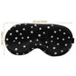 Portable Travel Sleep Mask - Imitated Silk Fabric, Lightweight