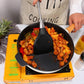 Reusable Kitchen Utensil Set - Non-Stick, Black, Stainless Steel & Silicone