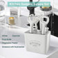 5-Piece Kitchen Gadget Set - Stainless Steel with Wooden Handles, Storage Box