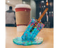 Melting Ice Resin Art Figurine-Blue
