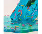 Melting Ice Resin Art Figurine-Blue