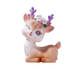 Cartoon Small Deer Resin Reindeer Craft Miniature Desktop Ornaments Car Decor- B