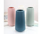 Plastic Nordic Style Vase Dried Flower Arrangement Pot Holder Home Office Decor-Blue